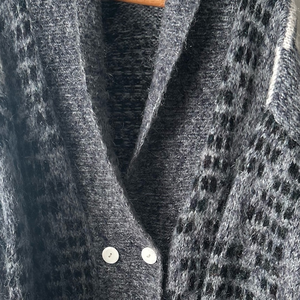 Vintage  oversized cardigan - Picture 8 of 16